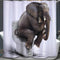 180x180CM Elephant Waterproof Bathroom Shower Curtain 12 Hooks