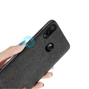 Bakeey Luxury Fabric Splice Soft Silicone Edge Shockproof Protective Case For Xiaomi Redmi 7 / Redmi Y3