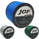 JOF 1000M PE Braided 4 Strands 12-70 LB High Sensibility Super Strong Fishing Line Sea Fishing