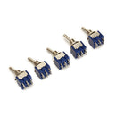 Wendao SMT-202 ON/ON AC 125V 6A 6 Pins Toggle Rocker Switch 10pcs