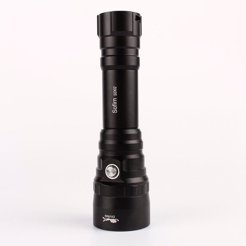 Sofirn SD02 Professional Diving Flashlight 18650 Powerful Dive Light XPL 1050lm LED Lamp Underwater Spotlight Flashlight