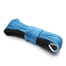 6MMx15M 50inch Winch Rope Synthetic 7700lbs SK78 Boat Car Recovery Strap Fairlead