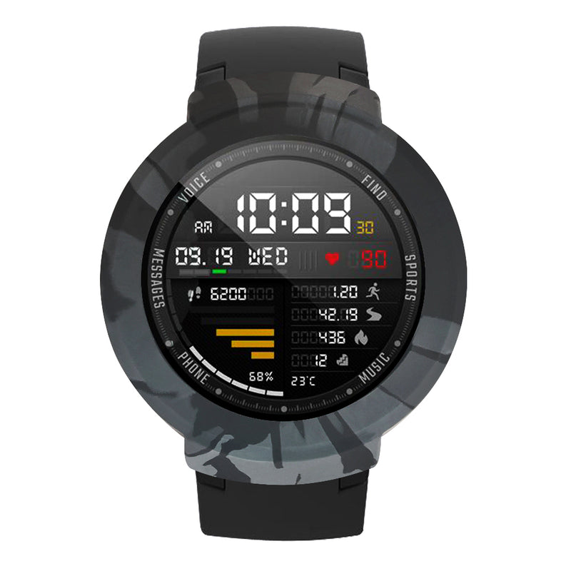 Camouflage Pattern Watch Cover Watch Case Cover for Huami 3 Xiaomi AMAZFIT Verge