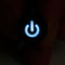 Power Symbol Latching Switch LED Light Push Button SPST