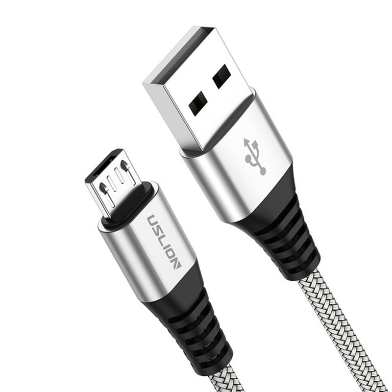 USLION 3A Micro USB Fast Charging Data Cable For Xiaomi Redmi Note 5 Android