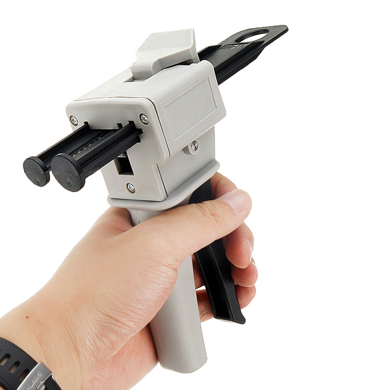 3 M 50ml AB Glue Applicator Dispenser Impression Mixing Dispensing Spread Applicator Glue for 1:1/1:2 Glue Mixing Tube