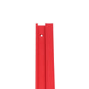 Machifit 600mm Red Aluminum Alloy T-track Woodworking 45x12.8mm T-slot Miter Track