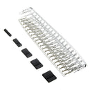 750pcs 2.54mm Dupont Connector 1/2/3/4/5 Pin Male Female Header Housing Crimp Connectors Terminal Jumper Wire Cable Connectors