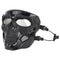 Wosport Skull Tactical Airsoft Mask Paintball CS Military Protective Full Face For Fast Helmet