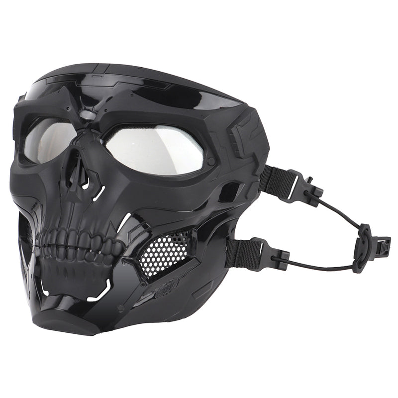Wosport Skull Tactical Airsoft Mask Paintball CS Military Protective Full Face For Fast Helmet