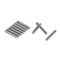 TWO TREES MK8 Extrusion Head + 10x 30mm Teflon Throat + 10x 0.4mm Nozzle for 3D Printer