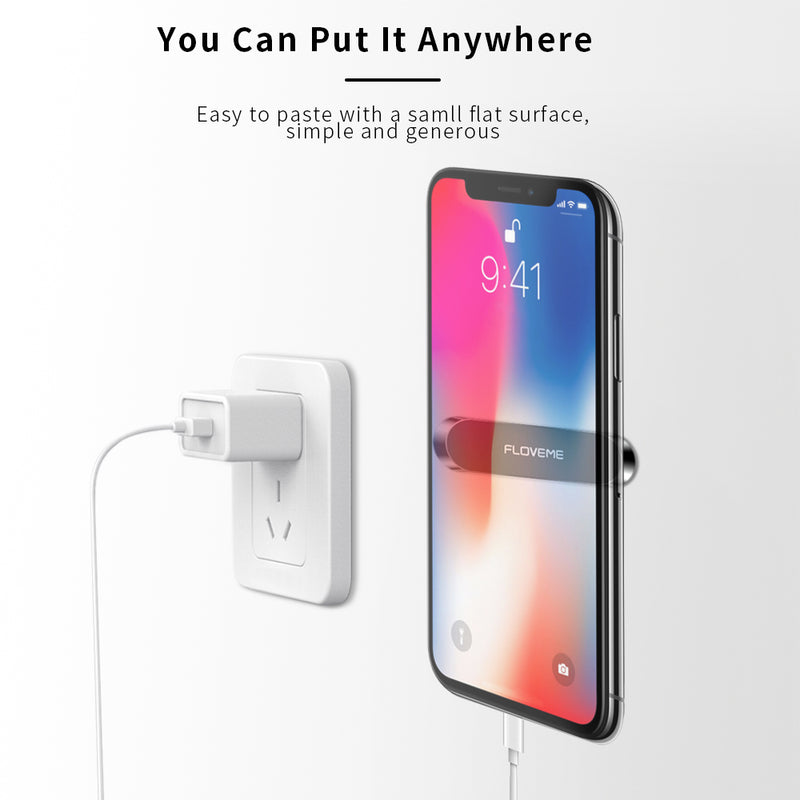 Floveme Mini Strong Magnetic Dashboard Car Phone Holder Car Mount For 3.5-7.0 Inch Smart Phone iPhone 11 Pro Max