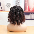Women Curly Wig Fluffy Small Roll Wig Synthetic Wavy Hair Heat Resistant Wig