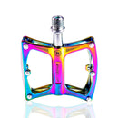 WHEEL UP LXK340-02 Colorful Aluminium Alloy Bearing Skidproof Bike Pedals Outdoor Cycling Bicycle Pedals Bicycle Accessories