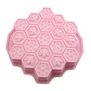 High Temperature Resistant Food Grade Silicone Cake Mold Round Honeycomb Baking Tray Ice Cube Diy Baking Mold
