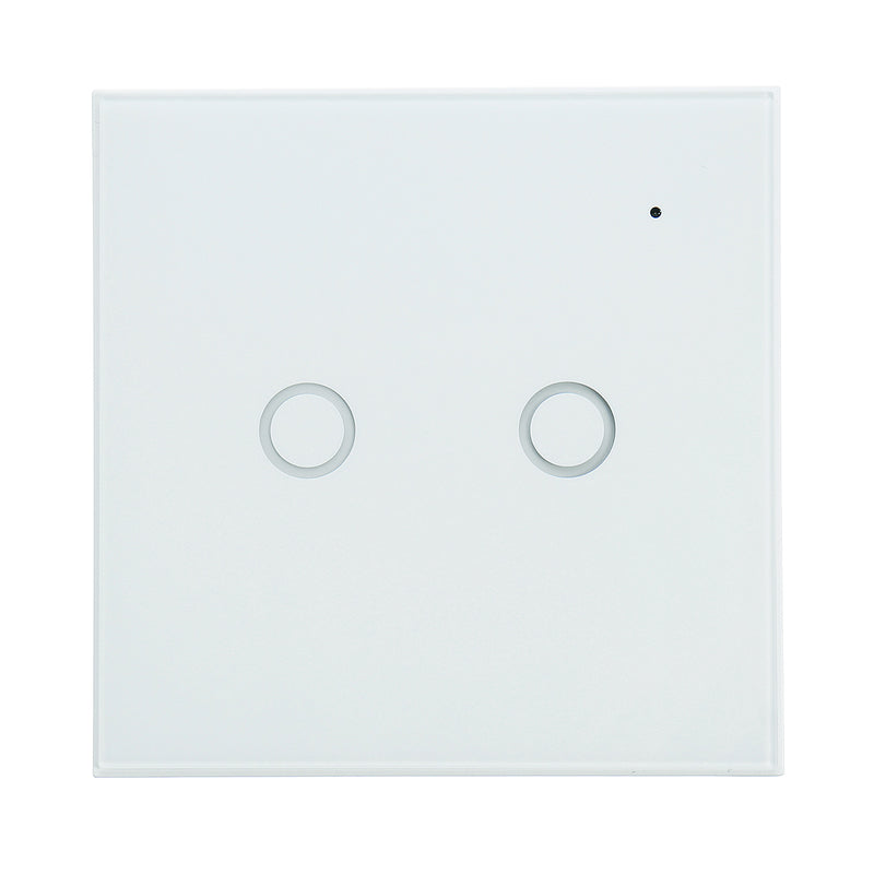 NEO WiFi On/Off Switch Light Switch 2Gang Wireless EU Light Control Smart Switch EU Remote Conrtol