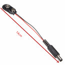 5PCS T-type 9V DC Battery Power Cable Cylinder Jack Connector