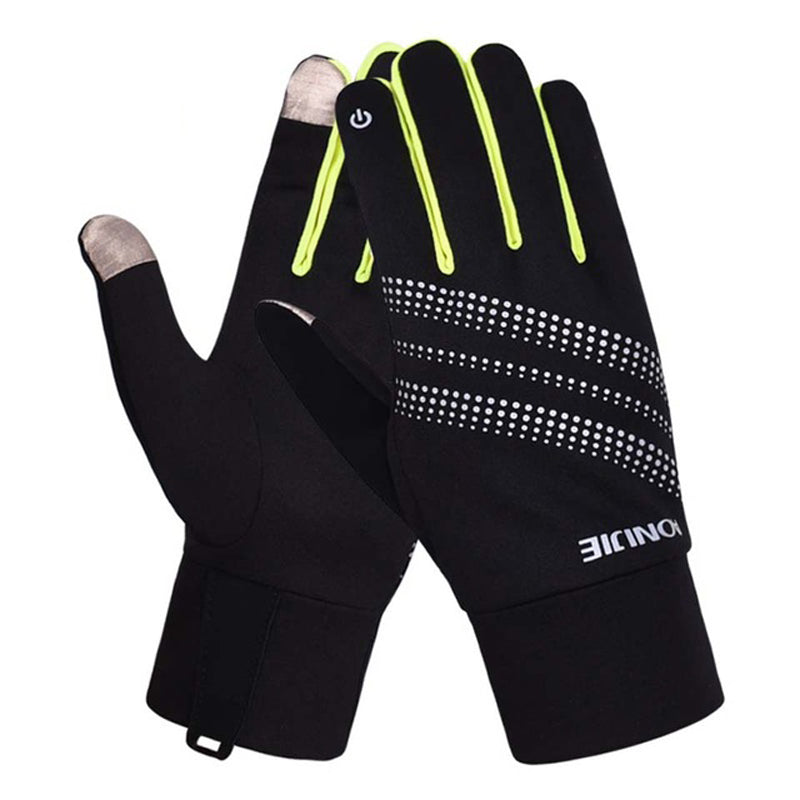 AONIJIE Men Women Outdoor Sports Bicycle Cycling Warm Windproof Full Finger Bike Glove Motorcycle