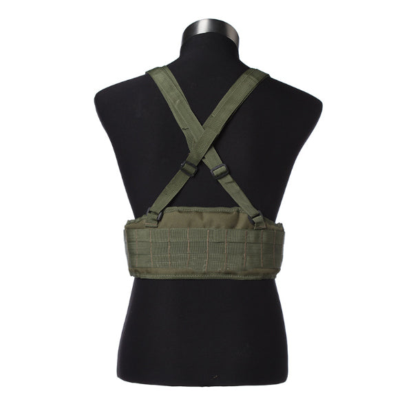 Tactical Molle Belt Adjustable Wearproof Waist Belt Camouflage Military Fan For Men Wowen Outdoor Camping Hunting Multi-use Girdle