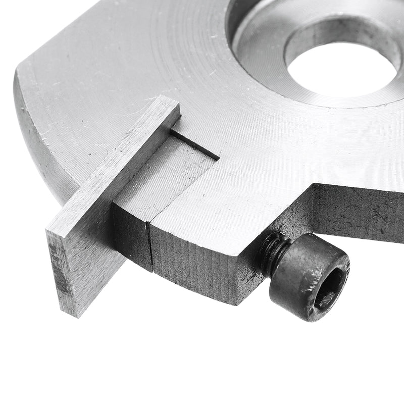 75mm Wood Carving Disc Grinder Disc Woodworking Detachable 3 Blade Root Milling Cutter