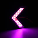 Multi-color LED COB Arrow Panels Car Side Mirror Turn Signal Indicator Light