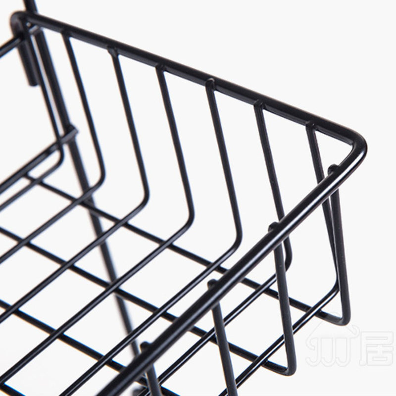 2 Layers Adhesive Wall Shelf Iron Keys Hanging Storage Rack Home Kitchen Door Organizer