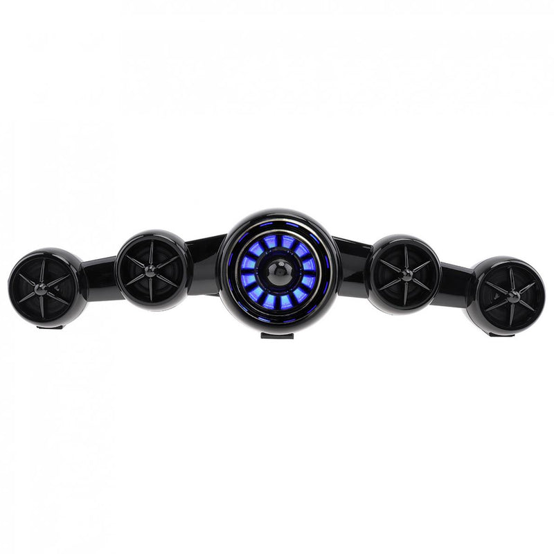 SADA D-219 AUX Multi-media Bluetooth Stereo Surround Sound Mini Aircraft Computer Speaker with 3 Speakers Units