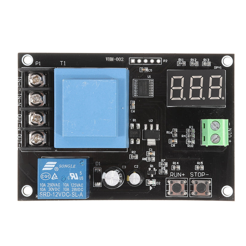 VHM-002 Lithium Battery Charging Control Module Battery Charge Control Switch Protection Board with Digital Display