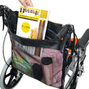 IPRee Plastic Net Bag Adjustable Wheelchair Back Storage Bag