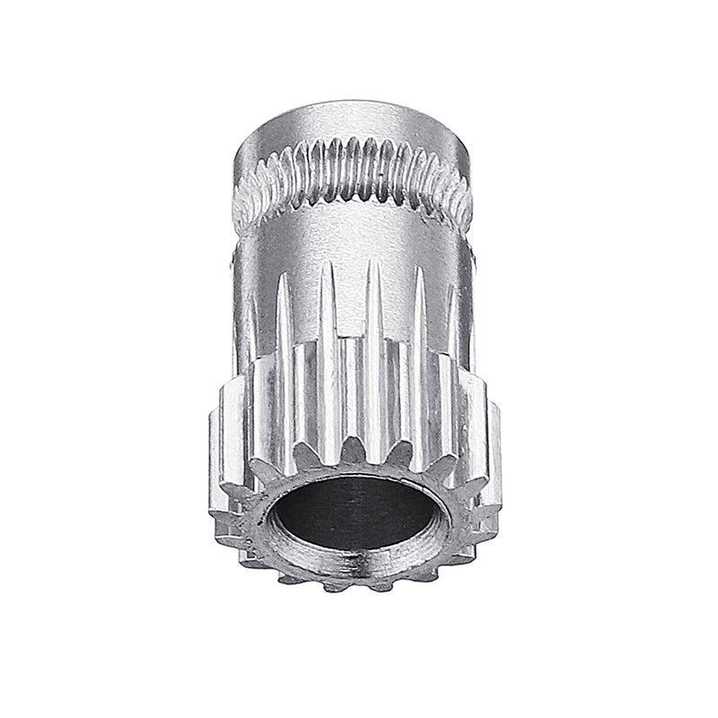 Stainless Steel Two-way Driver Feeding Wheel Gear Extruder For 1.75mm Filament 3D Printer Part