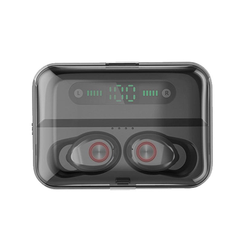 T10B TWS bluetooth 5.0 Earphone Wireless Stereo Headphones IPX7 Waterproof With Three LED Display Smart Charging Box