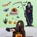 Miico SK9318 Halloween Cartoon Wall Sticker Creative Haloween Party Sticker Room Decoration