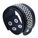 Retro Wide Version Bracelet Soft Leather Vintage Bracelet Black Brown Bracelet For Men