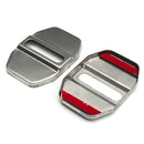 Auto Stainless Steel Door Lock Protective Covers Cap Decortive Accessories