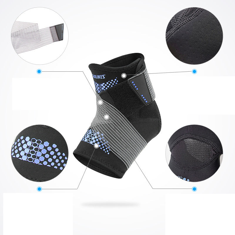 AOLIKES 1PC Comfortable Breathable Ankle Support Sports Running Ankle Guard Fitness Protection