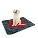 Heating Dog Cat Pet Bed Mat Thermal Radiator Heated Pad Washable Warm Cushion Self Heating Pet Bed Warm Soft Fleece Cushion Heated Mat Heated Bed