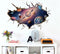 Miico 3D Creative PVC Wall Stickers Home Decor Mural Art Removable Starry Sky World Decor Sticker