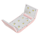 36W USB Mini Nail Dryer Machine 12 LED UV Gel Curing Polishing Lamp Foldable Nail Machine
