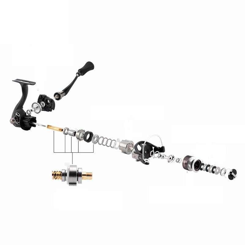 SeaKnight WR II 10+1BB 6.2:1 Spinning Fishing Reel With Spare Spool 2000H 3000H 4000H Wheel