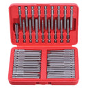 Drillpro 50Pcs Screwdriver Bits Extra Long Reach Bit Set Torx Star Hex Spline Multi-purpose Screw Head for Electric Screwdriver