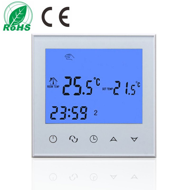200-240V Digital LCD Display Room Temperature Controller Thermostat NTC Sensor
