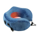 IPRee Travel Intelligent Heating 3 Modes U Type Pillow Latex Sponge Moxa Hot Pack Neck Pillow