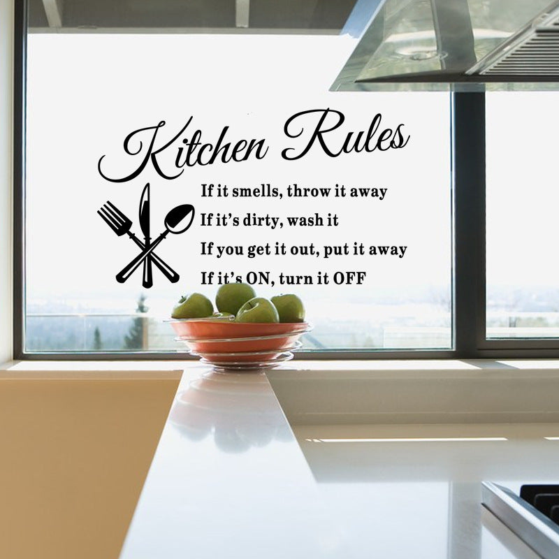 Miico DZ008 Decorative Sticker Wall Stickers Decor DIY Stickers Kitchen Decoration