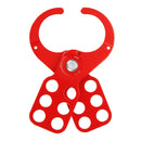 Industrial Safety Jaw Lock Durable Steel Lockout With Hook Security Hasp Padlock