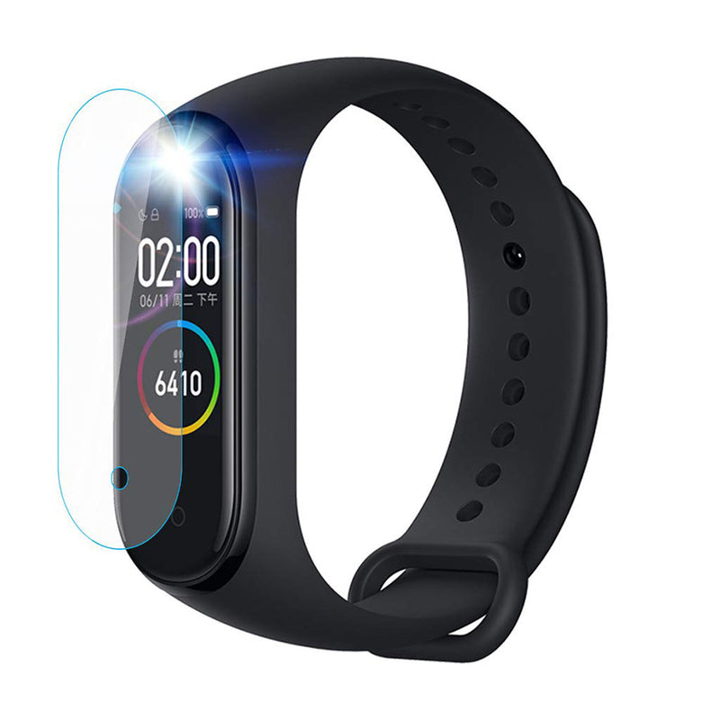2pcs TPU Watch Screen Protector with Small Round Hole for Xiaomi Miband 4