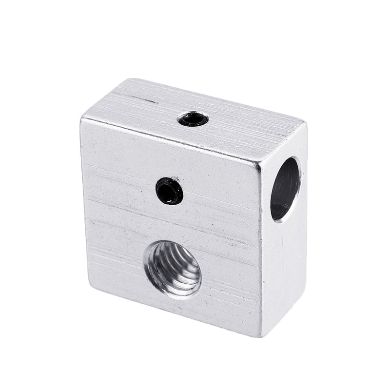 Anet 20*20*10mm 6 M6 Aluminium Heating Block for Prusa i3 3D Printer Extruder Hot End