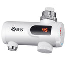 3000W 220V Electric Faucet Instant Hot Water Heater Kitchen Tankless Hot Cold Mixer Tap Temperature Display