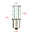 10pcs 21W 5050 27SMD LED Car Turn Signal Light Tail Lamp Reverse Bulb Yellow 12V