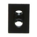 Aluminum Black Angle Corner Connector For 20mm Profile Extruder 3D Printer Part