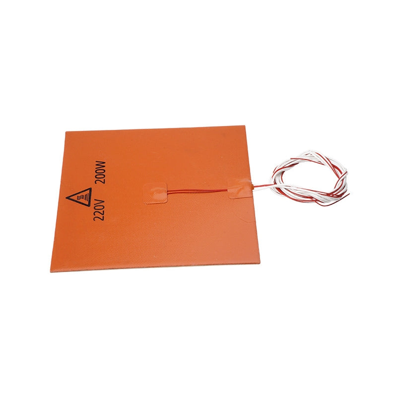 200X200mm 220V 200W Silicone Heated Bed Heating Pad For 3D Printer